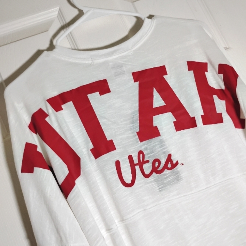 Utah Utes Chicka-d Varsity Long Sleeve T-shirt Men's Size Medium